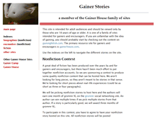 Tablet Screenshot of gainerstories.com
